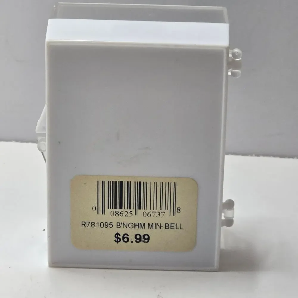Rawcliffe Pewter Birmingham Alabama Mini Souvenir Bell 2002 New in Case